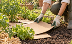 Mettre du carton sur la terre du jardin : à quoi ça sert et comment bien l’utiliser