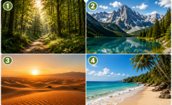 Quel paysage vous apaise le plus ? Ce choix pourrait révéler certains aspects de votre personnalité