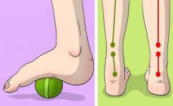 6 exercices à faire pour faire disparaître à jamais les  douleurs au pied, au genou et à la hanche