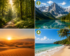 Quel paysage vous apaise le plus ? Ce choix pourrait révéler certains aspects de votre personnalité