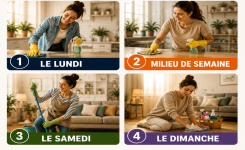 Votre jour préféré pour faire le ménage en dit-il long sur vous ?