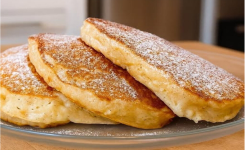 Pancakes à l’avoine et à la pomme : délicieux, légers et prêts en 5 minutes