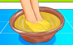 Pourquoi un bain de pieds au sel et vinaigre est-il efficace ?