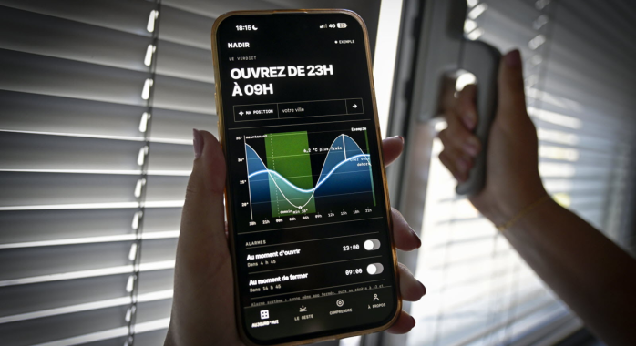 application pour Canicule