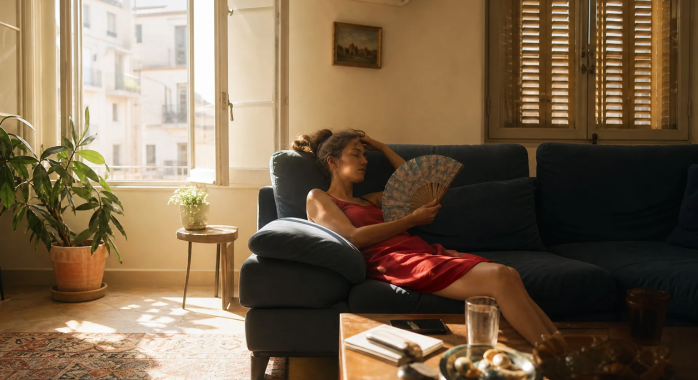 Chaleur dans un logement